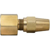 Tectran 1166-4B Air Brake Air Line Connector Fitting F Conn 1/4"Tube-1/4"Thread