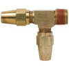 Tectran 1171-6B Air Brake Air Line Thread Run Tee M Run Tee 3/8"Tube-1/4"T