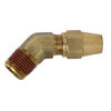 Tectran 1174-10D Male Elbow Fitting DOT 45-Deg Elbow to Male Pipe Fitting for Copper Tubing, 5/8" Tube Size, 1/2" Pipe Thread
