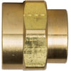 Tectran 119-BA Air Brake Air Line Fitting Air Brake Reduction Coupling - Brass, 1/4 in. Pipe Thread A, 1/8 in. Pipe Thread B