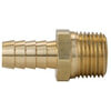 Tectran 125-10C Air Brake Air Line Fitting Air Tool Hose Barb - Brass, 5/8 in. I.D, 3/8 in. Thread, Hose Barb to Male Pipe