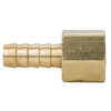 Tectran 126-4A Air Brake Air Line Fitting Air Tool Hose Barb - Brass, 1/4 in. I.D, 1/8 in. Thread, Barb to Female Pipe