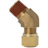 1374-10C by TECTRAN - NTA 45-Deg Male Elbow Ferrule Fitting, 5/8" Tube Size, 3/8" Pipe Thread