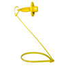 1011P by TECTRAN - Gladhand Pacifier - Yellow, Easily Attached, Prevents Dirt and Contaminants