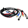 169102 by TECTRAN - Air Brake Hose and Power Cable Assembly - 10 ft., 4-in-1, Single Pole, Dual Cable