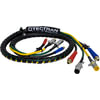 169104 by TECTRAN - Air Brake Hose and Power Cable Assembly - 10 ft., 4-in-1 Auxiliary, Black Hose