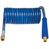 Tectran 16P12BH Air Brake Hose 12 ft. Blue PROFLEX-SP™ Aircoil with FLEXGrip™ Handles, 12" x 12" Leads