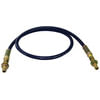 Tectran 16SL10862 Air Brake Hose Assembly 3/8" Nylon Air Brake Slider Hose with Spring Guard, 3/8 in. Hose OD, 108 in. Long