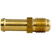 153-5 by TECTRAN - Air Brake Air Line Fitting - Brass, 3/8 in. Hose I.D, 5/16 in. Tube Size, SAE 45 deg