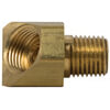 Tectran 154-3A Air Brake Air Line Fitting Inverted Flare Fitting - Brass, 45 deg. Elbow, 3/16 in. Tube, 1/8 in. Thread