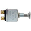 Tectran 19-1000 Push / Pull Switch Push / Pull Switch - 12 VDC, 75 AMP, OFF-ON, 2 Terminals, Chrome Knob