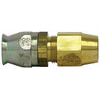 Tectran 19DC-1010 A/C Compressor Discharge and Suction Fitting Assembly Compression Fitting - Brass, 5/8 in. O.D Hose, 7/8