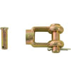Tectran 2010-1010 Clevis Pin Brake Clevis - Brass, 5/8 inches-18 A, 1-1/4 inches B, Assembly