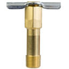 Tectran 242-AL Air Brake Air Tank Drain Cock Air Brake Air Shut-Off Petcock - Brass, 1.72 in. Long, Internal Seat, Ling