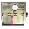 Tectran 27-ADB-15 Air Brake Dump Valve Air Brake Dump Box - Stainless Steel, with Pressure Gauge