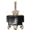 Tectran 19-1021 Toggle Switch Toggle Switch - 12V, 10 AMP, Mom.ON-OFF-Mom.ON, 6 Screw, Chrome Knob, D.P.D.T