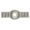 Tectran 5018-1/0 Battery Terminal Electrical Wiring Lug - 1/0 Gauge, Black, 3/8 in. Stud, Tinned Lugs, HD, Double Splice