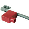 Tectran 55727R Battery Terminal Cover Battery Terminal Cover - Red, 2-1 Gauge, Left Elbow Terminal, PVC