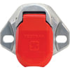 Tectran 670-12 Socket 1-Way Single Pole Socket Fix-It-Pack with Red Lid, 5/16" Plated Copper Grounding Lug