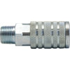 Tectran 36C4-4M Air Brake Air Line Fitting Air Brake Air Line Fitting - Brass, 1/4 in. Nominal Size, 1/4 in. NPT Male, Socket