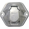 Tectran 670-7200 Trailer Power Cable Plug and Receptacle Socket Kit Trailer Receptacle Socket - 7-Way, Die-Cast, without