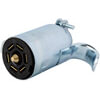 Tectran 690-71 Trailer Power Cable Plug and Receptacle Socket Kit Trailer Wiring Plug - 7-Way, RV, Metal, Blade, Screw