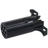Tectran 693-74 Socket Adapter Trailer Wiring Adapter - 7-Way Round to 4-Way Flat