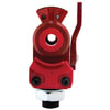 Tectran 9238 Gladhand Gladhand - Cast Iron, Composite Nylon Shut-Off, Emergency, with Bulkhead Fitting