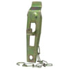 Tectran 9411 Gladhand Air Brake Dummy Coupling - Stamped Style Coupling, with Chain, without Vent Hole