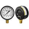 Tectran 80G25BM10 Multi-Purpose Pressure Gauge Brake Pressure Gauge - Bottom Mount, 2.5 in. diameter, 0 - 100 psi
