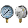 Tectran 80L25BM4M Multi-Purpose Pressure Gauge Brake Pressure Gauge - Bottom Mount, 2.5 in. diameter, 0 - 4000 psi, Glycerin