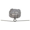Tectran 91-8102 Fuel Tank Cap Fuel Tank Cap - Aluminum, 2-1/2 in. dia., Non-Locking, Vented, Female Thread