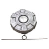 Tectran 91-8107 Fuel Tank Cap Fuel Tank Cap - Aluminum, 4 in. dia., Non-Locking, Vented, Female Thread