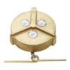 Tectran 9118 Fuel Tank Cap Fuel Tank Cap - Brass, 2-1/2 in. dia., Non-Locking, Non-Vented, Female Thread