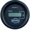 Tectran 95-6307 Hour Meter Gauge Hour Meter Gauge - Black Bezel, Rectangle Mini-Meter Style, 10-80 VDC