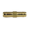 Tectran 962-4 Air Brake Air Line Fitting Air Tool Hose Barb - Brass, 1/4 in. Tube O.D, Union Tube to Tube