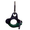 Tectran 98125ST Air Brake Hose and Power Cable Clamp Air Brake Air Line Clamp - 1.25 in. Clamp I.D, Green, with Stainless