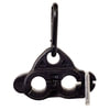Tectran 9887 Air Brake Hose and Power Cable Clamp Air Brake Air Line Clamp - 2-Holes with E-coated Clip