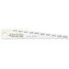 A162 by TECTRAN - Brake Service Tool Kit - Pocket Brake Shoe, Lining Gauge