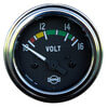 95-2699 by TECTRAN - Voltmeter Gauge - Chrome Bezel, 12 VDC/10-16 VDC, Electrical