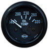 Tectran 95-2741 Engine Oil Temperature Gauge Gauge Elec Oil Temp Black