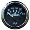 Tectran 95-2845 Air Pressure Gauge GaugeElecAir Press 150 PSI Blk