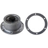 Tectran HC0-4009 Wheel Hub Cap Axle Hub Cap - 6-Hole, Aluminum, without Side Plug, for Trailer