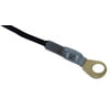 Tectran TB6-ST Ring Terminal Ring Terminal - Blue, 16-14 Wire Gauge, #6 Stud, Heat Shrink