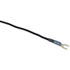 Tectran TBS10-ST Spade Terminal Spade Terminal - Blue, 16-14 Wire Gauge, #10 Stud Size, Heat Shrink