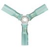 Tectran TBY-ST Multi-Purpose Wire Connector Multi-Purpose Wiring Terminal - Blue, 16-14 Wire Gauge, Vinyl, Heat Shrink,