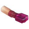 Tectran TRMI-ST Male Terminal Male Terminal - Red, 22-18 Wire Gauge, Insulated, Heat Shrink, Quick Disconnect