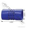 561.16300 by AUTOMANN - Intercooler Hose, Cold Side 3" x 6", Blue