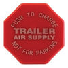 TV291054 by TECTRAN - Trailer Air Brake Air Supply Knob - Red, Octagon, 5/16 in. Shaft, for Trailer Air Supply
