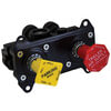 Tectran TV800516 Trailer Air Brake Air Supply Knob Air Brake Manifold Control Valve - Model MV, 0.27 Mounting Holes, 1/4 in.